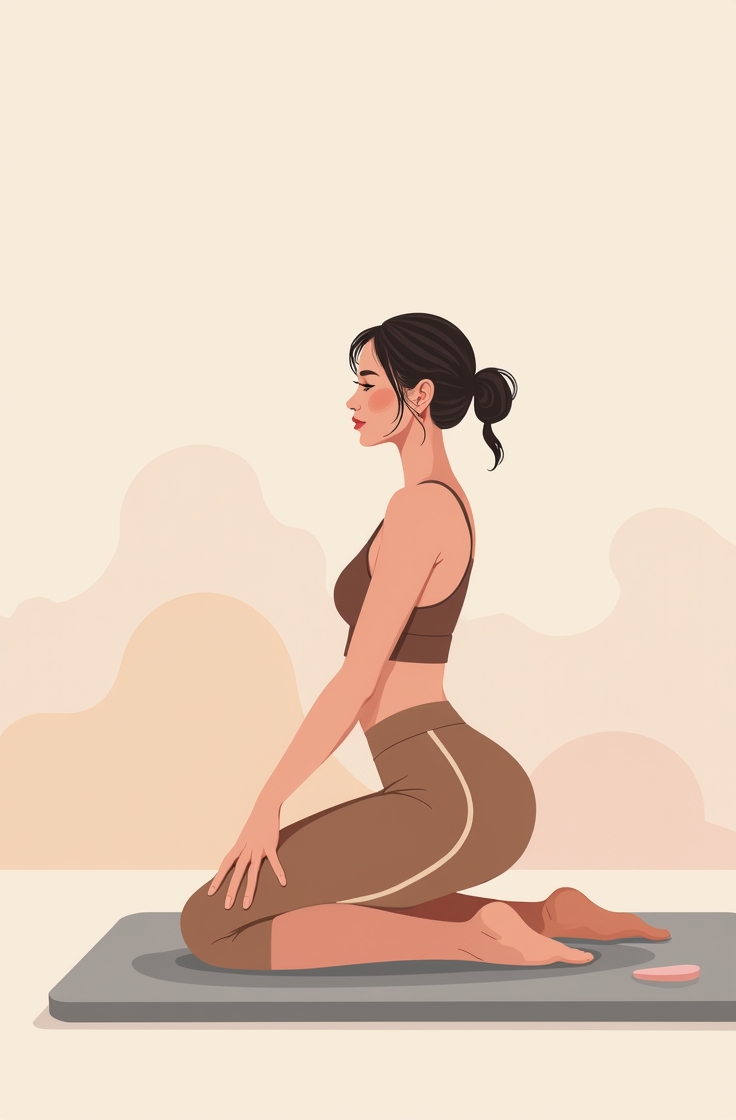 Middag yoga routine
